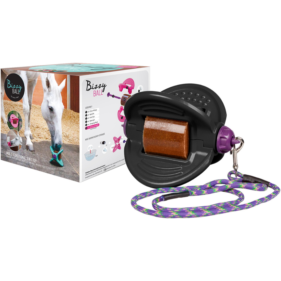 2026 Bizzy Horse Bizzy Ball 1571001 - Black
